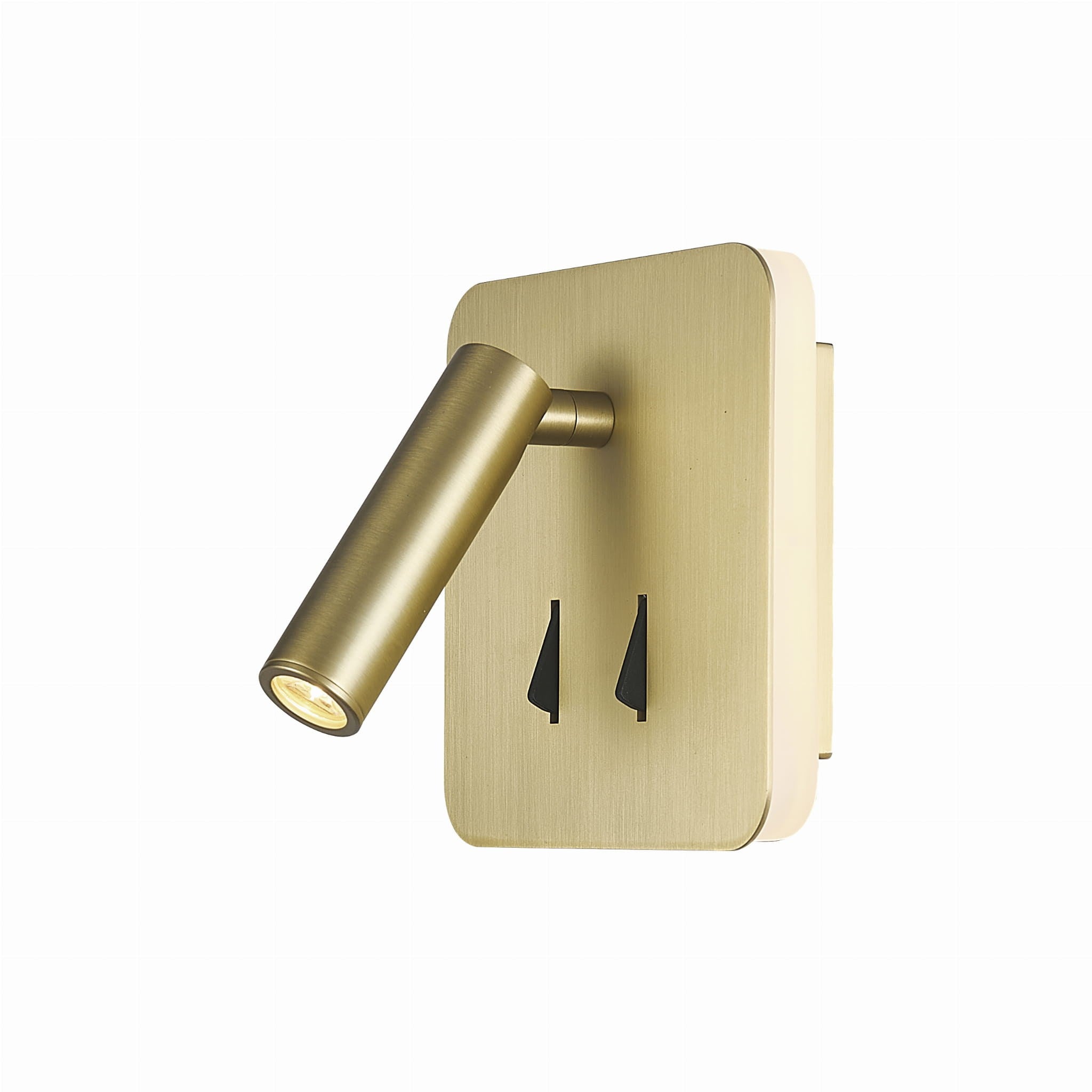 LAMPA KINKIET CAYMAN ZŁOTY OD MANTRA 7854