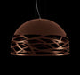 LAMPA WISZĄCA KELLY MEDIUM DOME BRĄZOWY od LODES