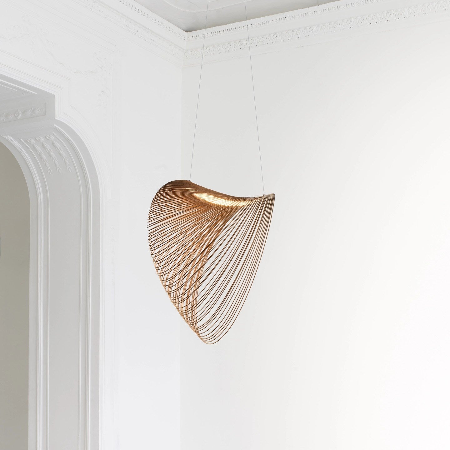 LAMPA WISZĄCA ILLAN BRĄZOWY od LUCEPLAN