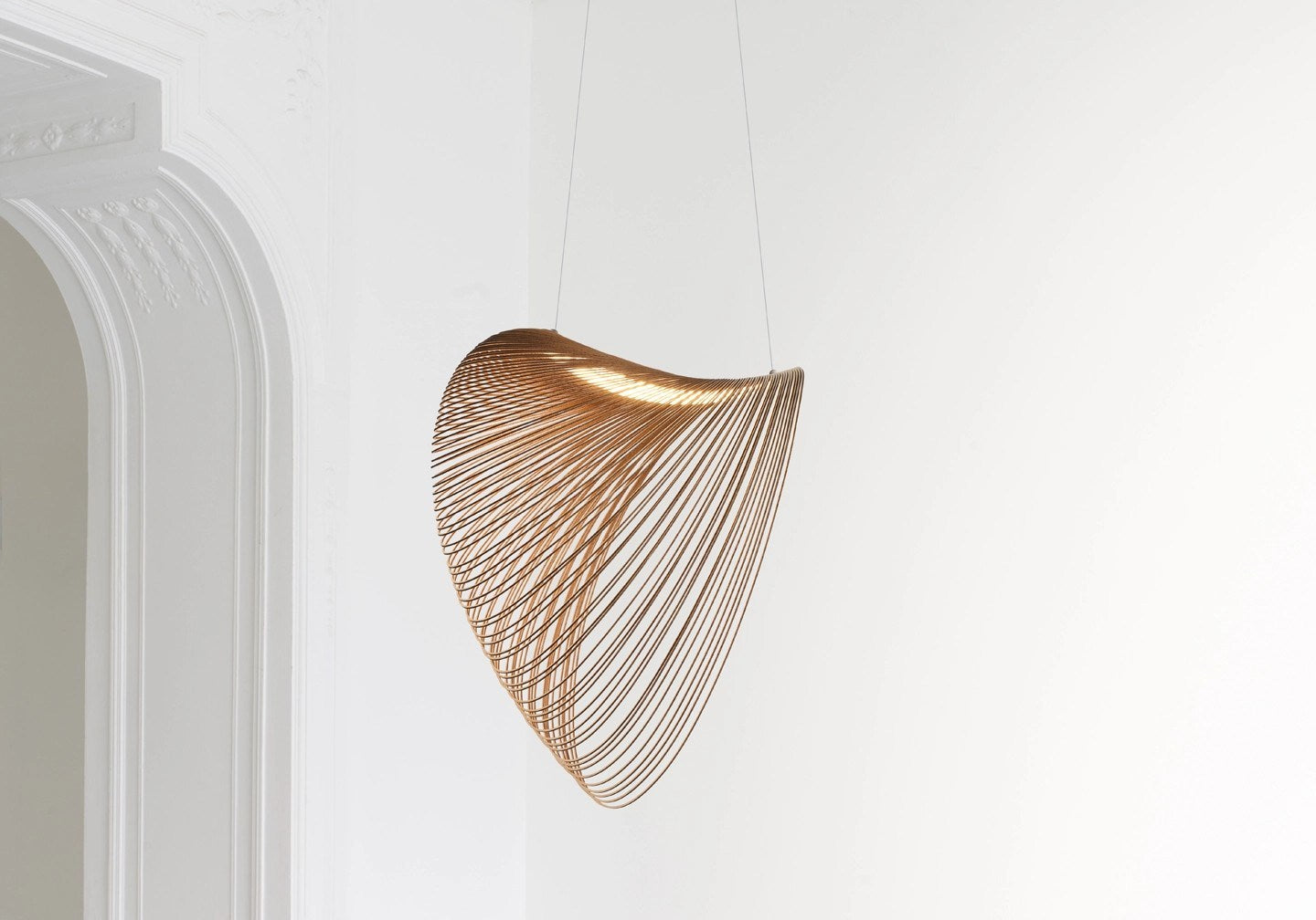 LAMPA WISZĄCA ILLAN BRĄZOWY od LUCEPLAN