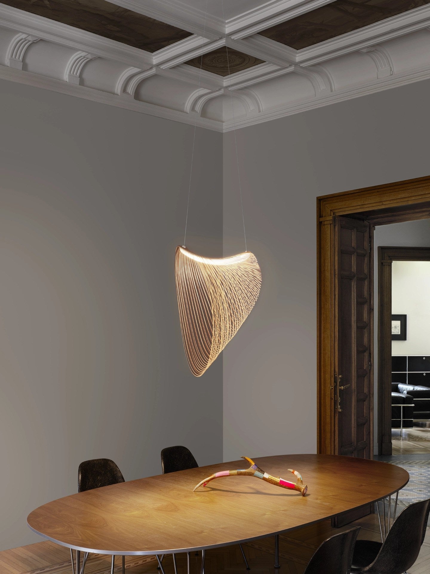 LAMPA WISZĄCA ILLAN BRĄZOWY od LUCEPLAN