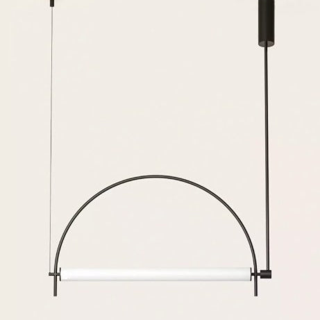 LAMPA WISZĄCA ARC CZARNY OD AROMAS DEL CAMPO C1292