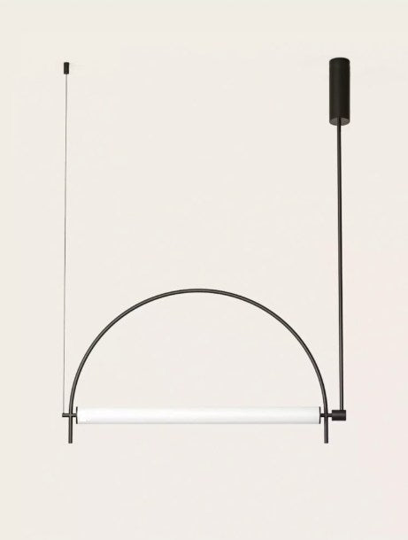 LAMPA WISZĄCA ARC CZARNY OD AROMAS DEL CAMPO C1292