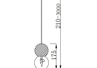 LAMPA WISZĄCA GALAXIA 7623 BIAŁY od MANTRA