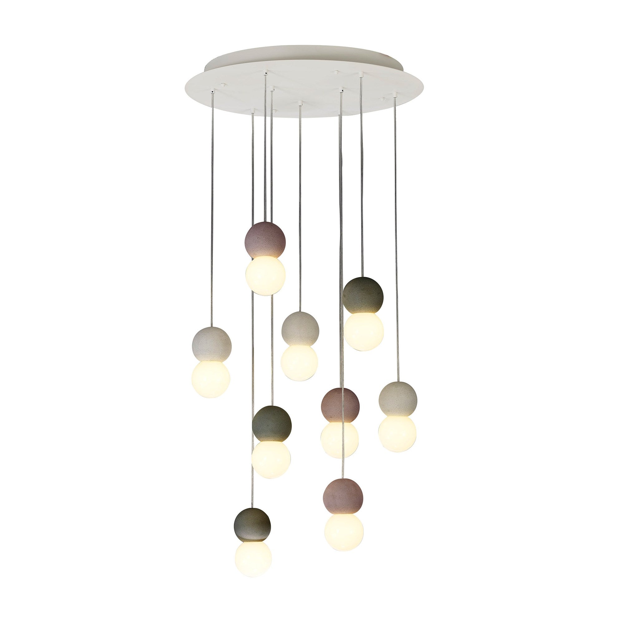 LAMPA WISZĄCA GALAXIA 7624 SZARY od MANTRA