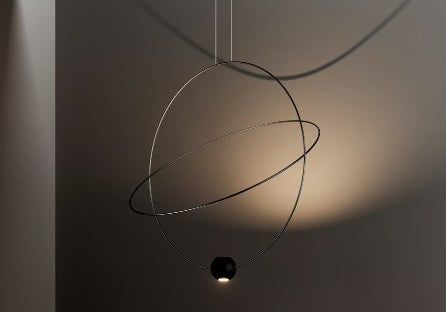 LAMPA WISZĄCA ELARA CZARNY od LODES