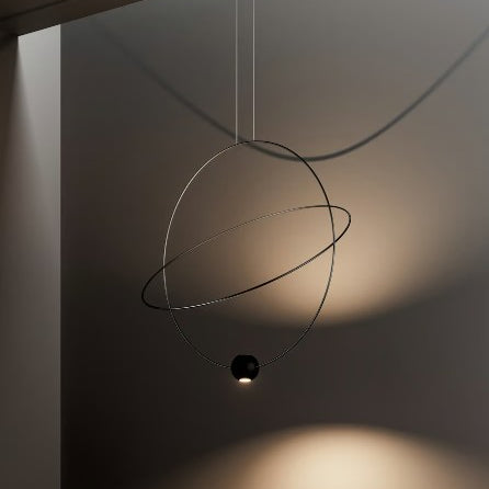 LAMPA WISZĄCA ELARA CZARNY od LODES