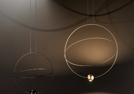 LAMPA WISZĄCA ELARA CZARNY od LODES