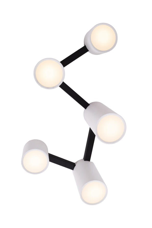 LAMPA PLAFON LAXER BIAŁY OD MAXLIGHT C0230