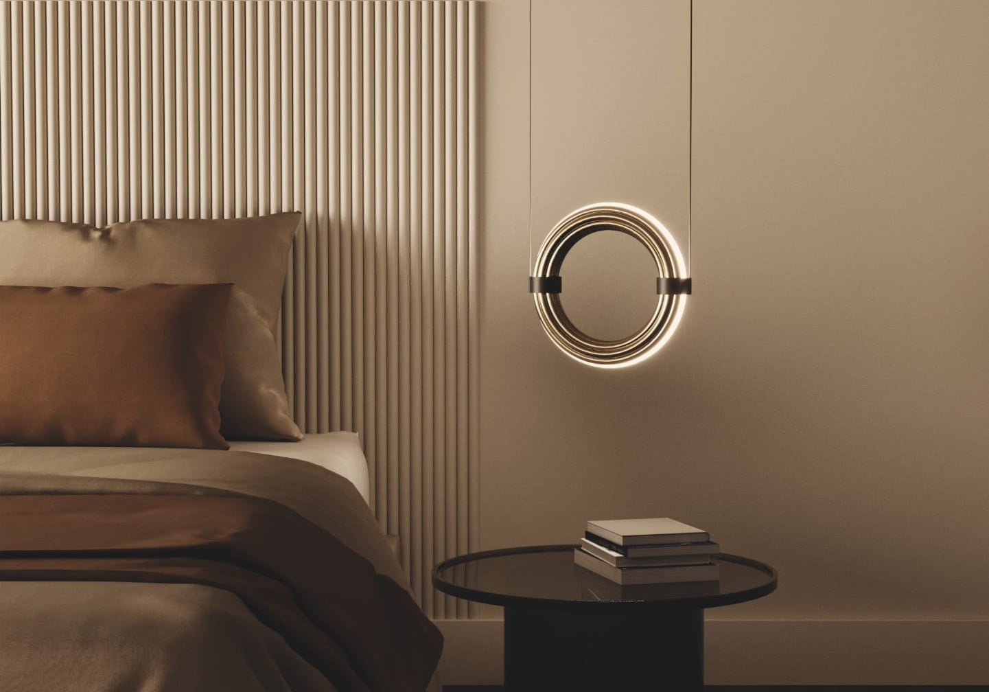 LAMPA WISZĄCA ELLI CZARNY OD AROMAS DEL CAMPO C1311/S