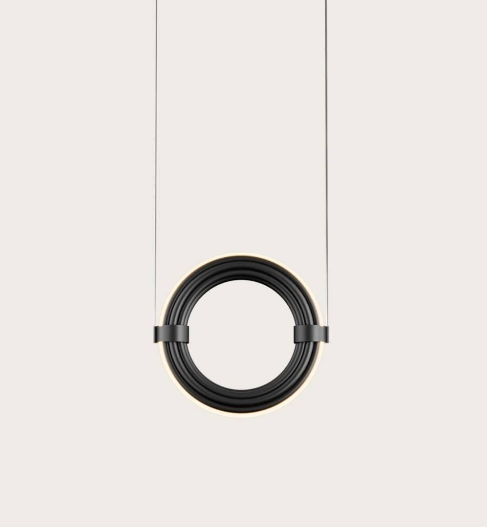 LAMPA WISZĄCA ELLI CZARNY OD AROMAS DEL CAMPO C1311/S