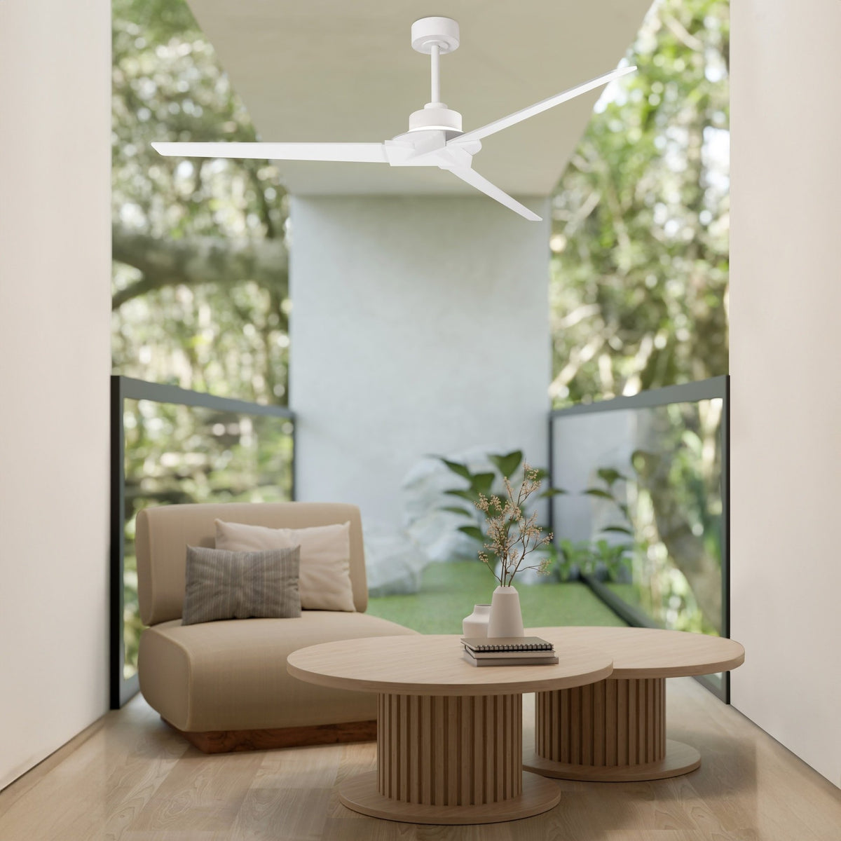 LAMPA WENTYLATOR SUFITOWY BRISA MINI OD MANTRA 8726