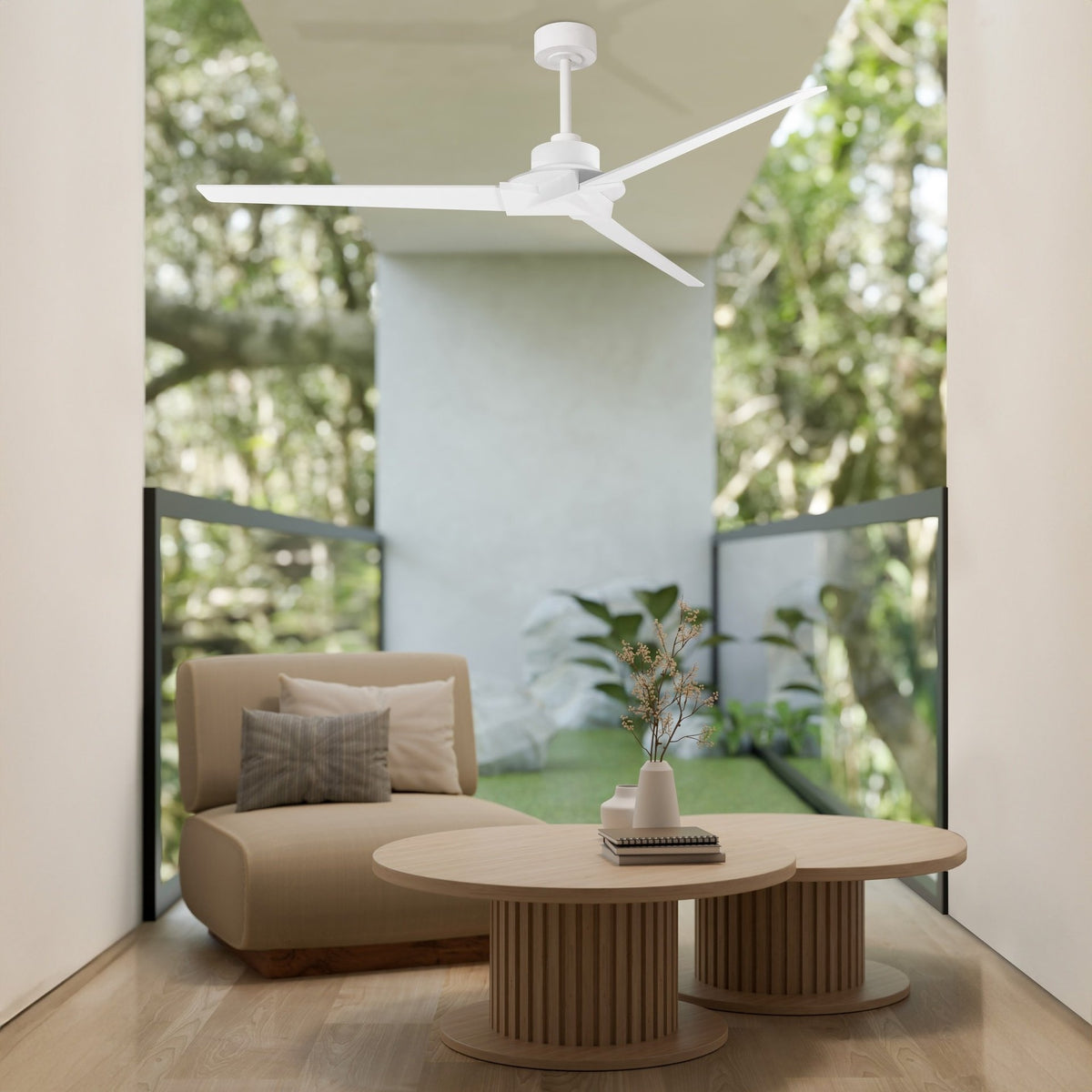 LAMPA WENTYLATOR SUFITOWY BRISA MINI OD MANTRA 8726
