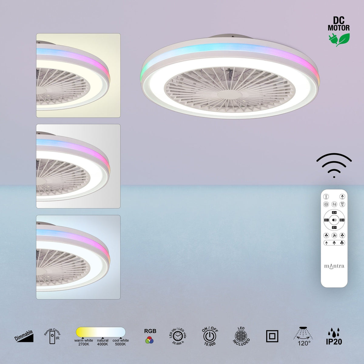 LAMPA SUFITOWA GAMER OD MANTRA 8292
