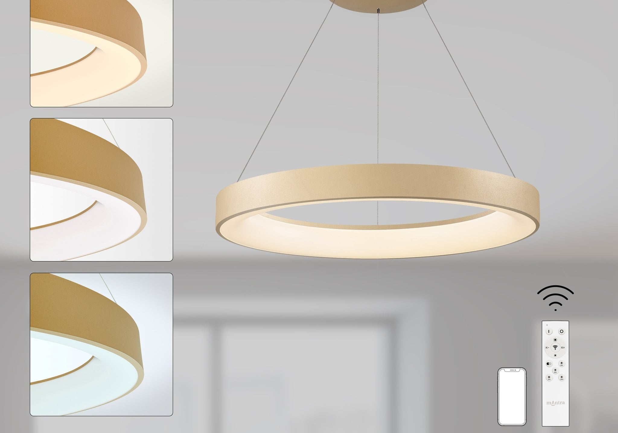 LAMPA SUFITOWA NISEKO II OD MANTRA 8574