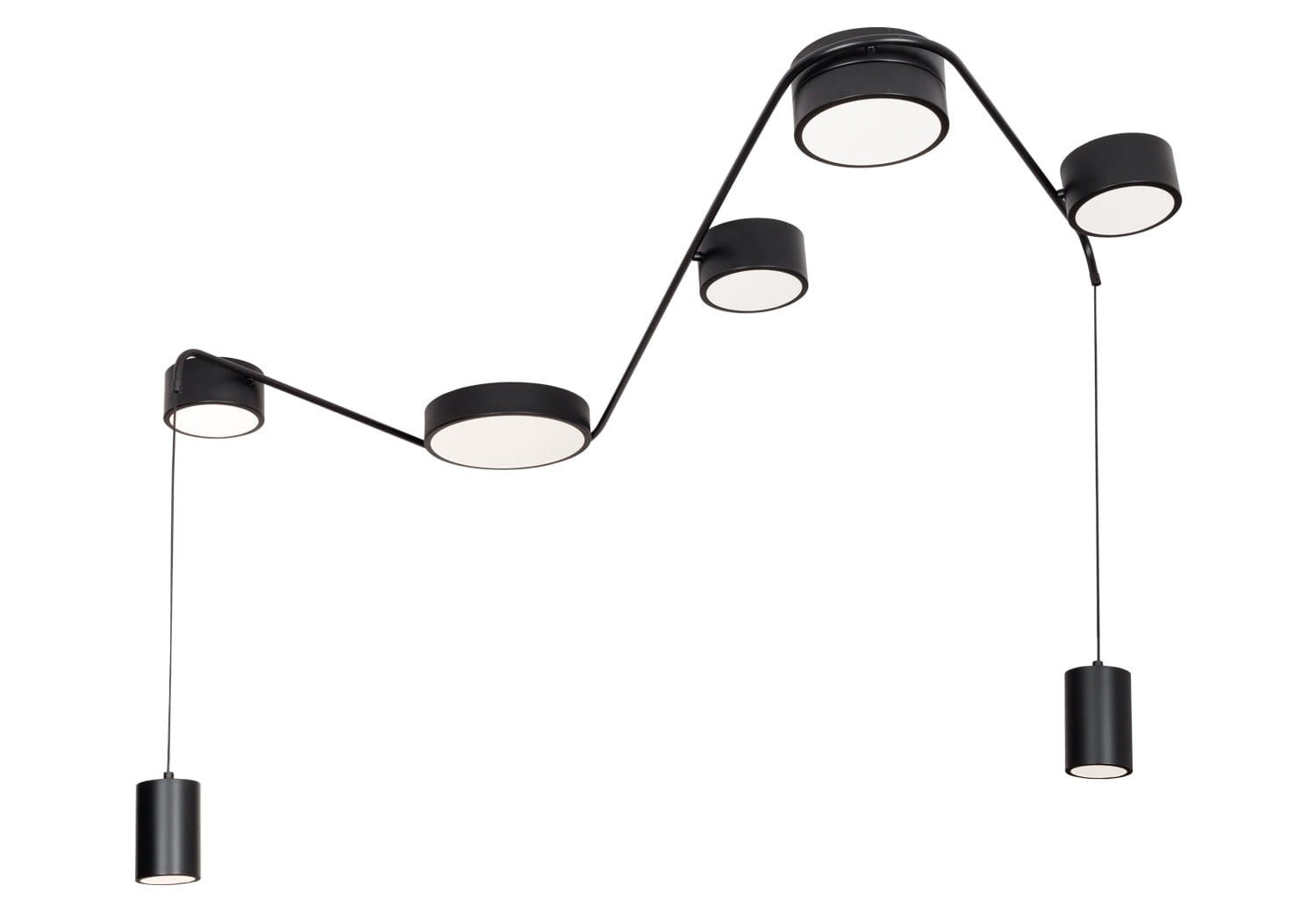 LAMPA  ZUMAIA CZARNY OD MAXLIGHT C0249