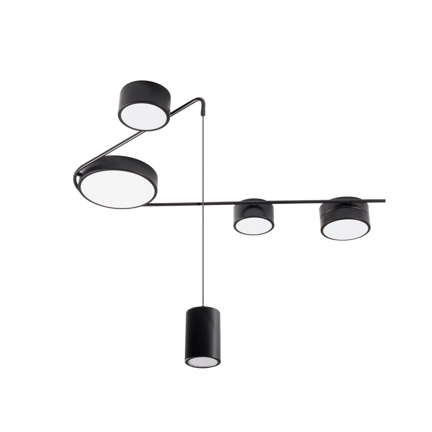 LAMPA  ZUMAIA CZARNY OD MAXLIGHT C0250