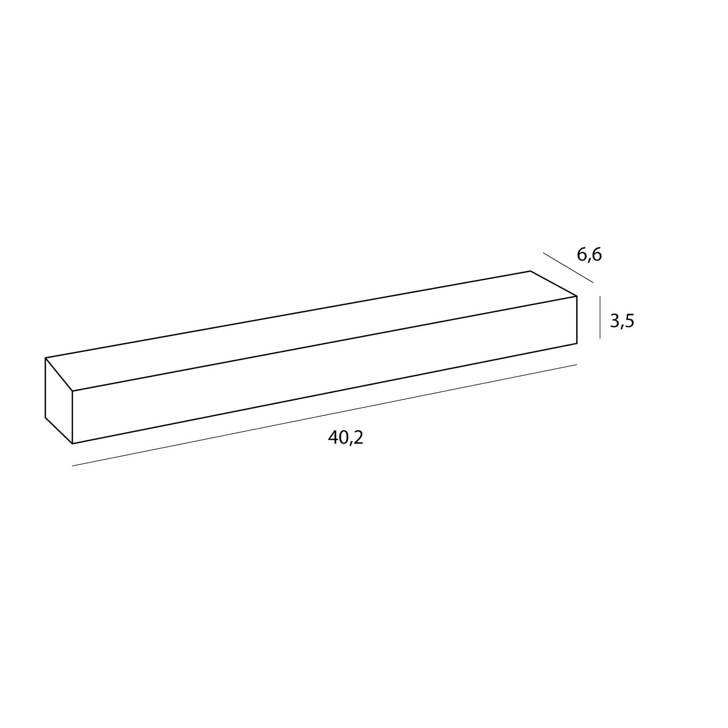 OŚWIETLENIE TECHNICZNE NATYNKOWE X-LINE C BIAŁY OD MAXLIGHT C0255