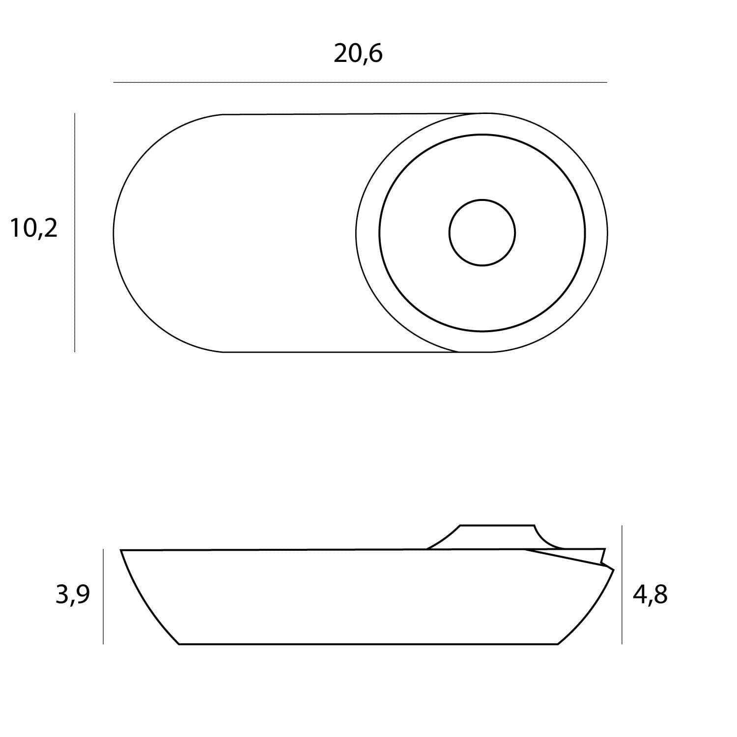 OŚWIETLENIE TECHNICZNE NATYNKOWE VECTOR BIAŁY OD MAXLIGHT C0267