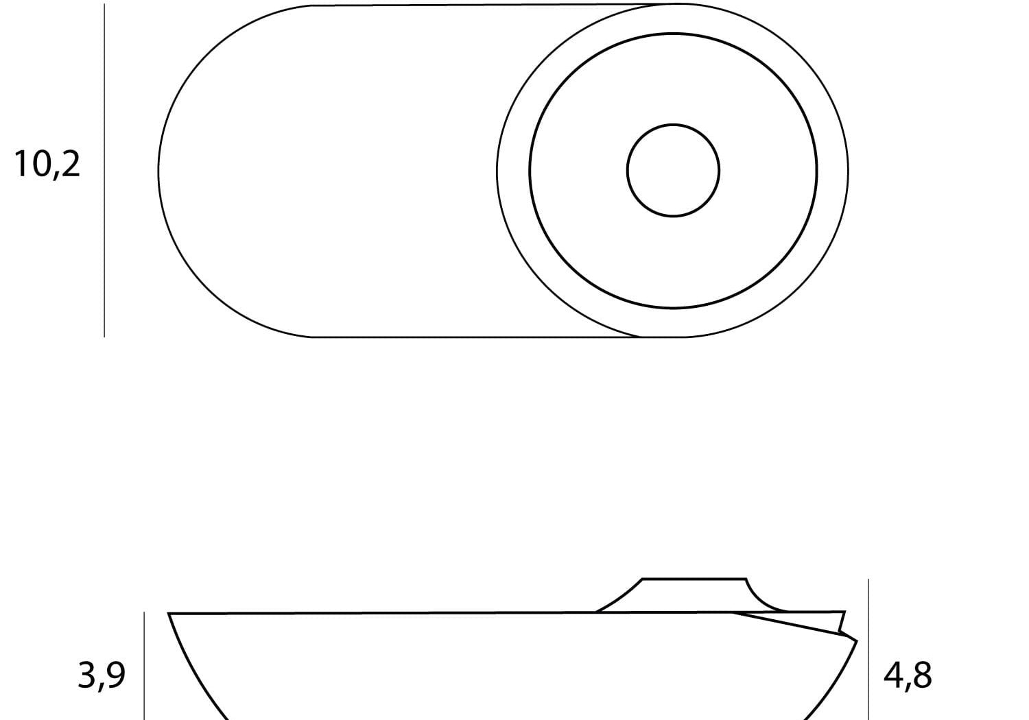 OŚWIETLENIE TECHNICZNE NATYNKOWE VECTOR CZARNY OD MAXLIGHT C0268