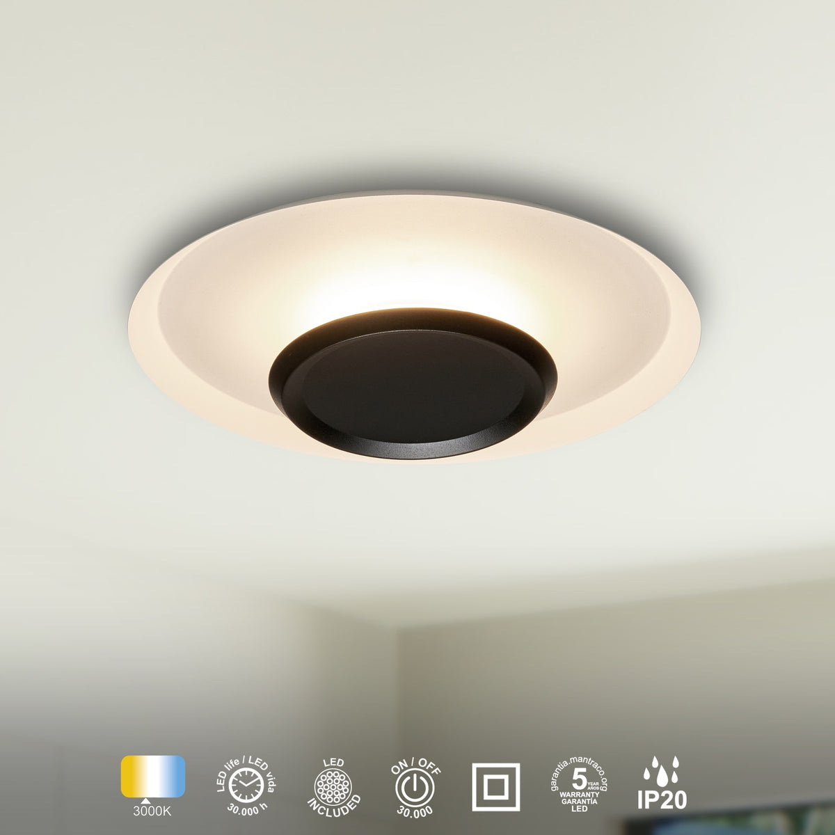 LAMPA SUFITOWA TINA OD MANTRA 9002