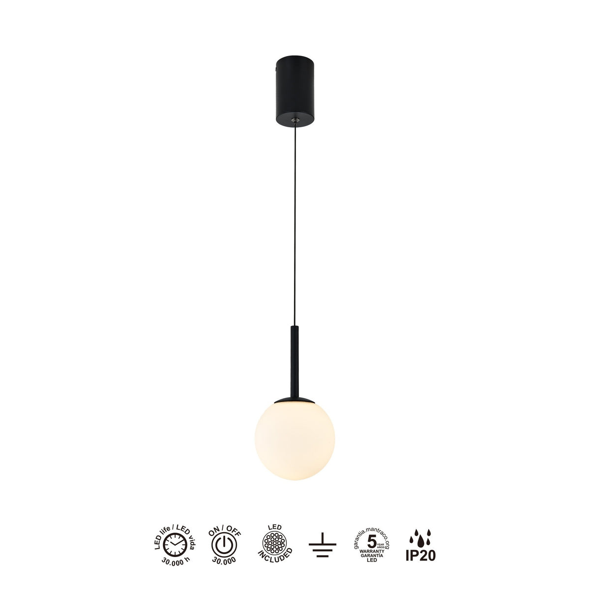 LAMPA WISZĄCA PUEBLA OD MANTRA 8887