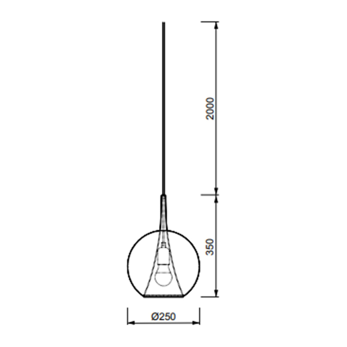 LAMPA WISZĄCA MODULAR LIGHT 220V OD MANTRA 8240