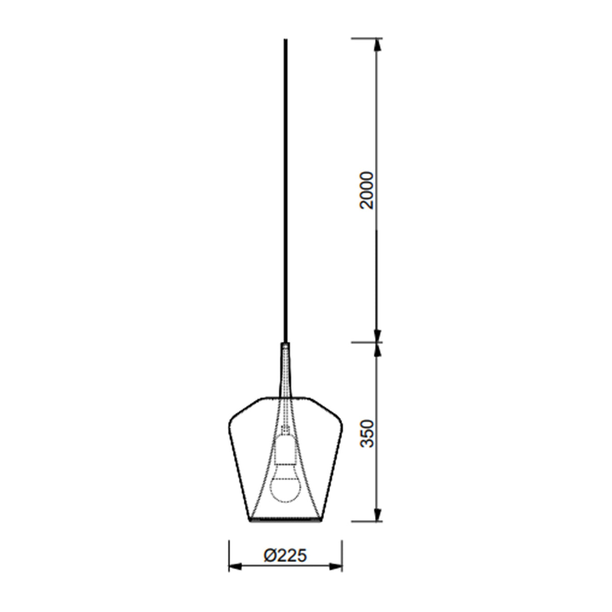 LAMPA WISZĄCA MODULAR LIGHT 220V OD MANTRA 8245