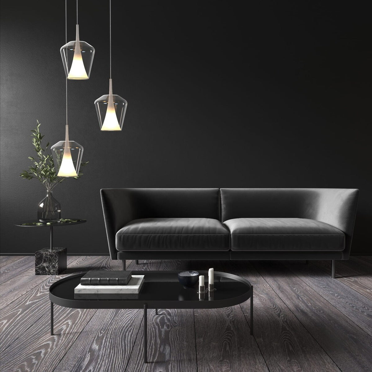 LAMPA WISZĄCA ELSA 8245 SZARY od MANTRA