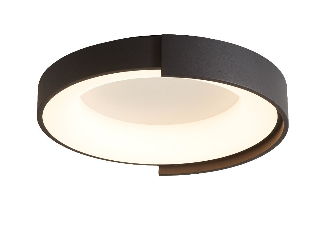 LAMPA PLAFON ARUBA CZARNY OD MAXLIGHT C0287