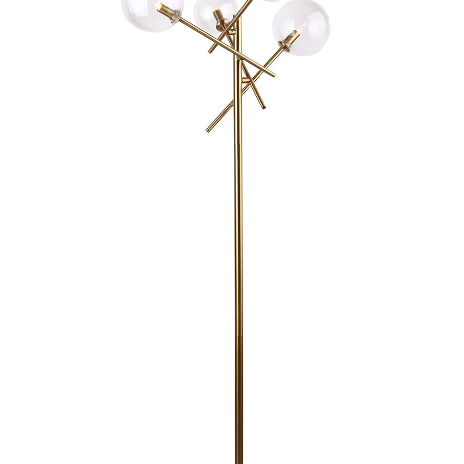 LAMPA PODŁOGOWA LOLLIPOP MOSIĘŻNY OD MAXLIGHT F0042