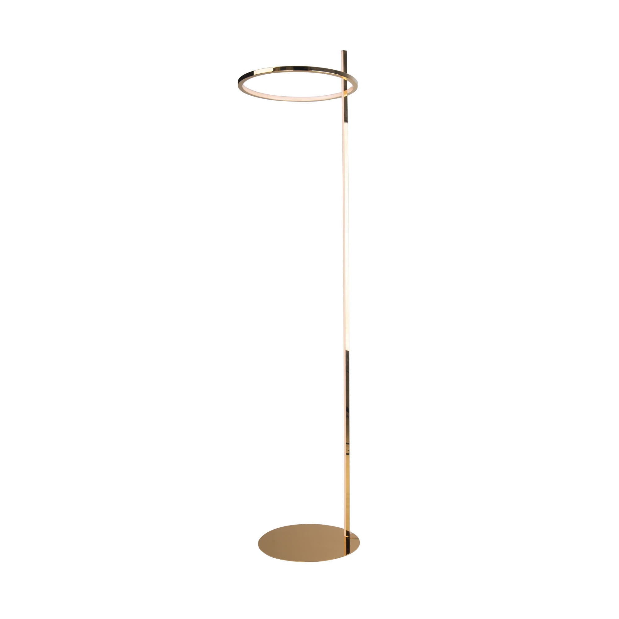 LAMPA PODŁOGOWA LOZANNA ZŁOTY OD MAXLIGHT F0050