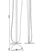 LAMPA PODŁOGOWA BIANCA 7769 BIAŁY od MANTRA