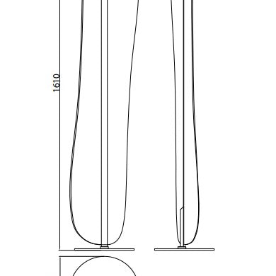 LAMPA PODŁOGOWA BIANCA 7769 BIAŁY od MANTRA
