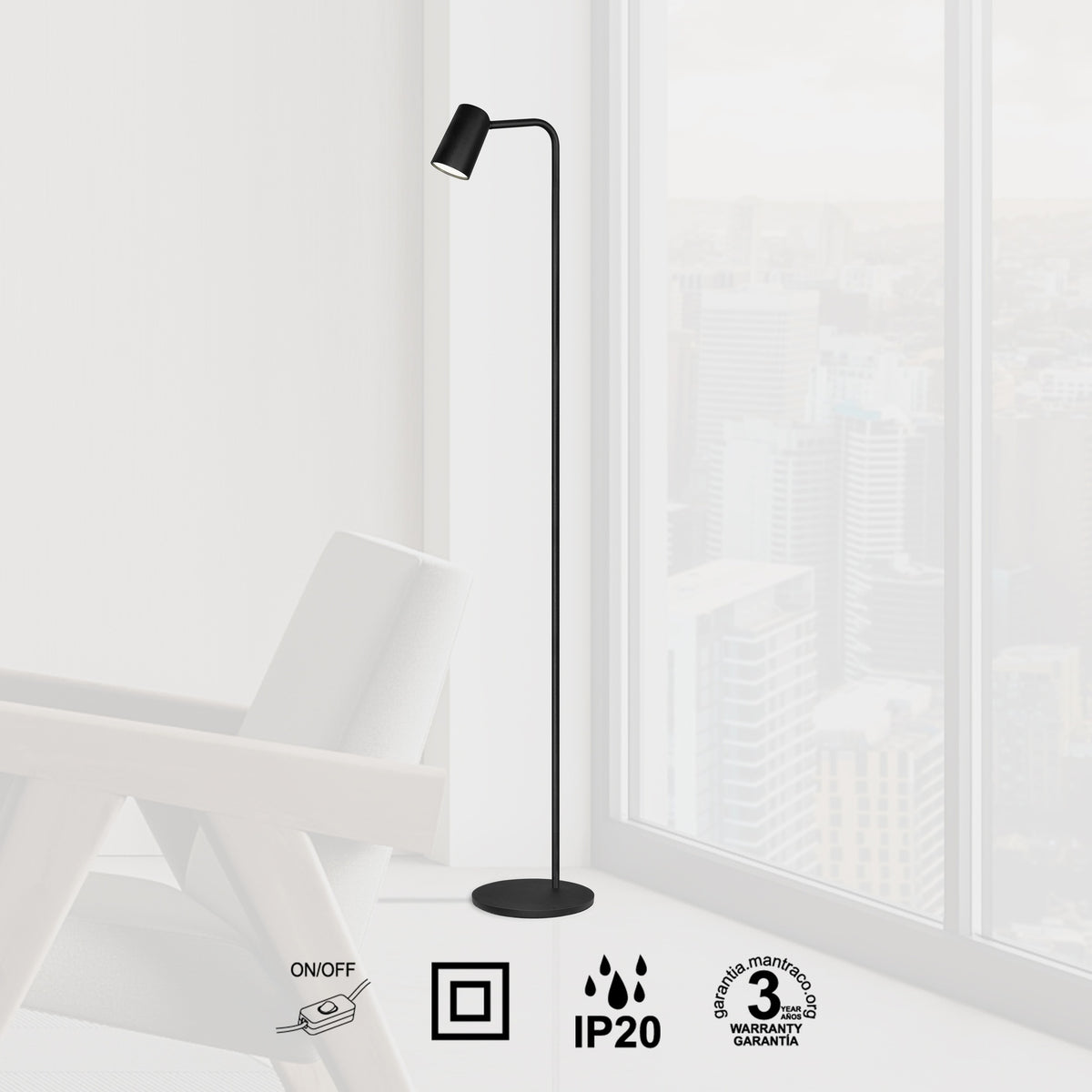 LAMPA PODŁOGOWA SAL OD MANTRA 7517