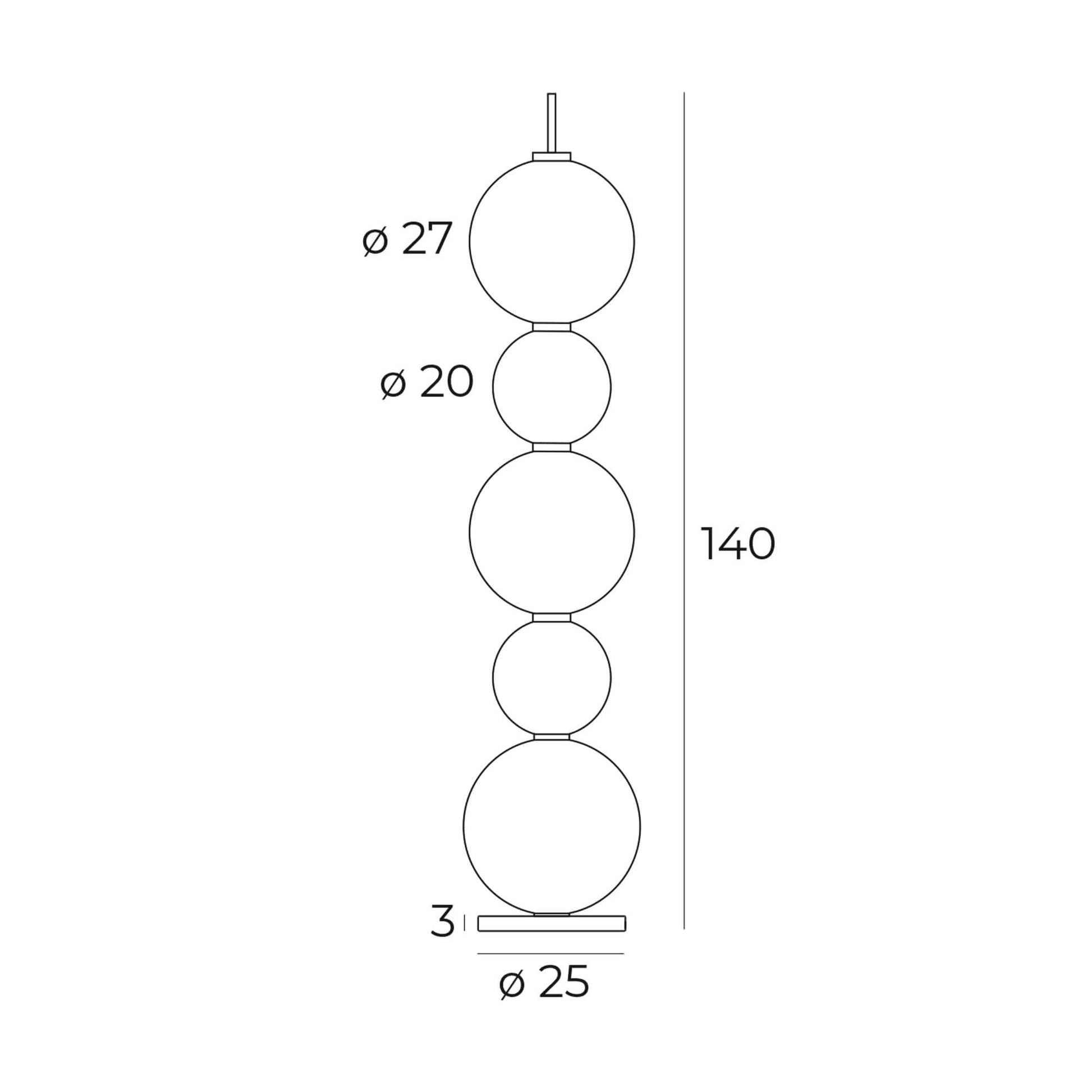 LAMPA PODŁOGOWA TAMA CZARNY OD MAXLIGHT F0058
