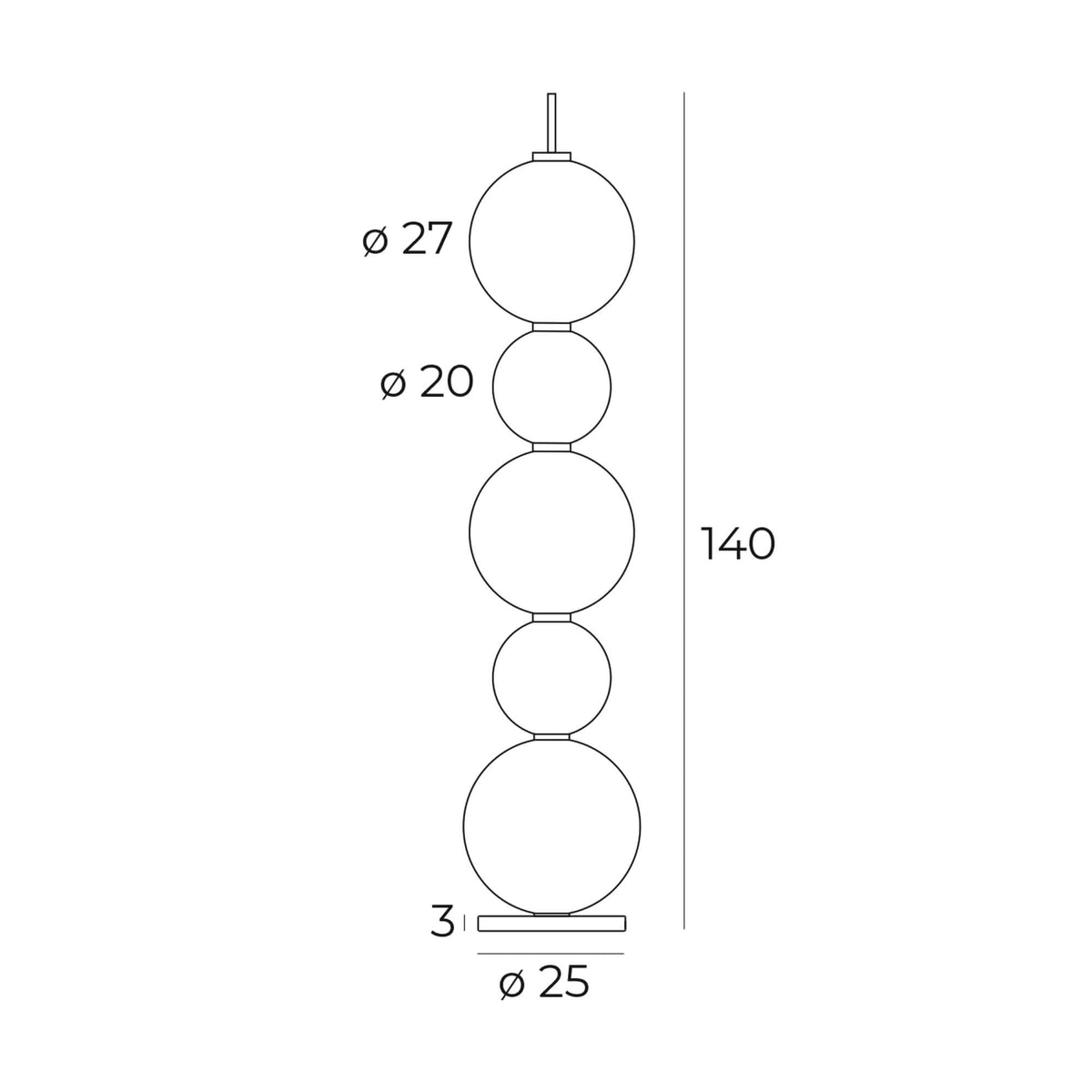 LAMPA PODŁOGOWA TAMA CZARNY OD MAXLIGHT F0058