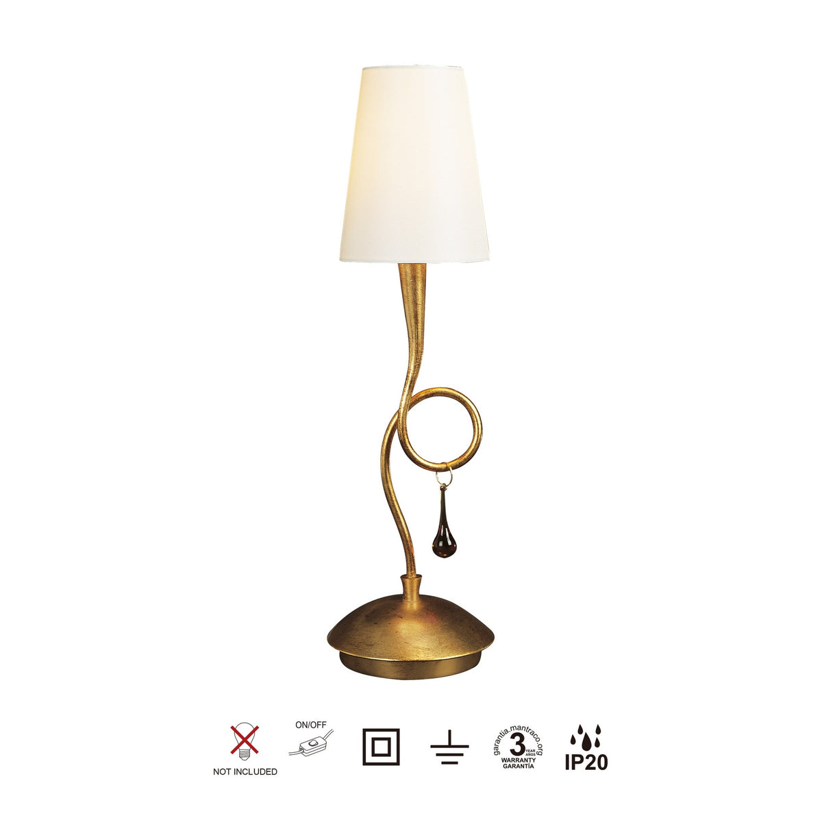 LAMPA STOŁOWA PAOLA OD MANTRA 3545