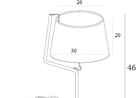 LAMPA  CHICAGO CHROM OD MAXLIGHT T0030