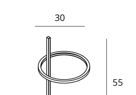 LAMPA  LOZANNA ZŁOTY OD MAXLIGHT T0042