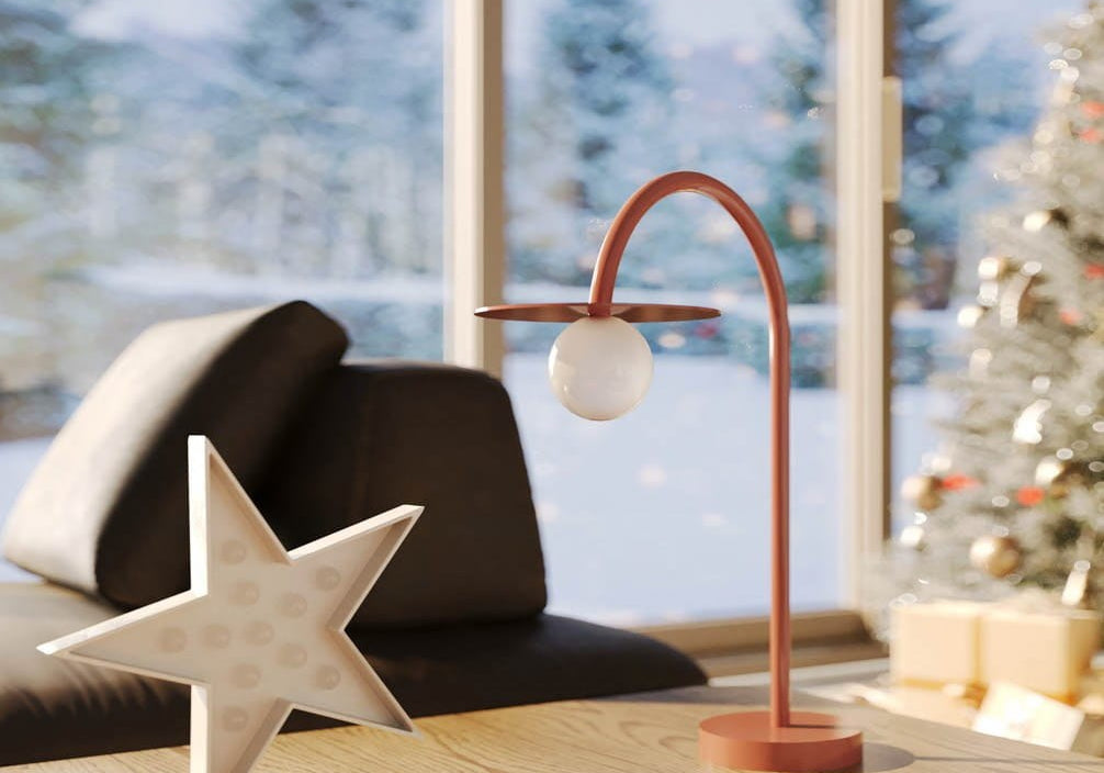 LAMPA  ENIGMA CZERWONY OD MAXLIGHT T0060