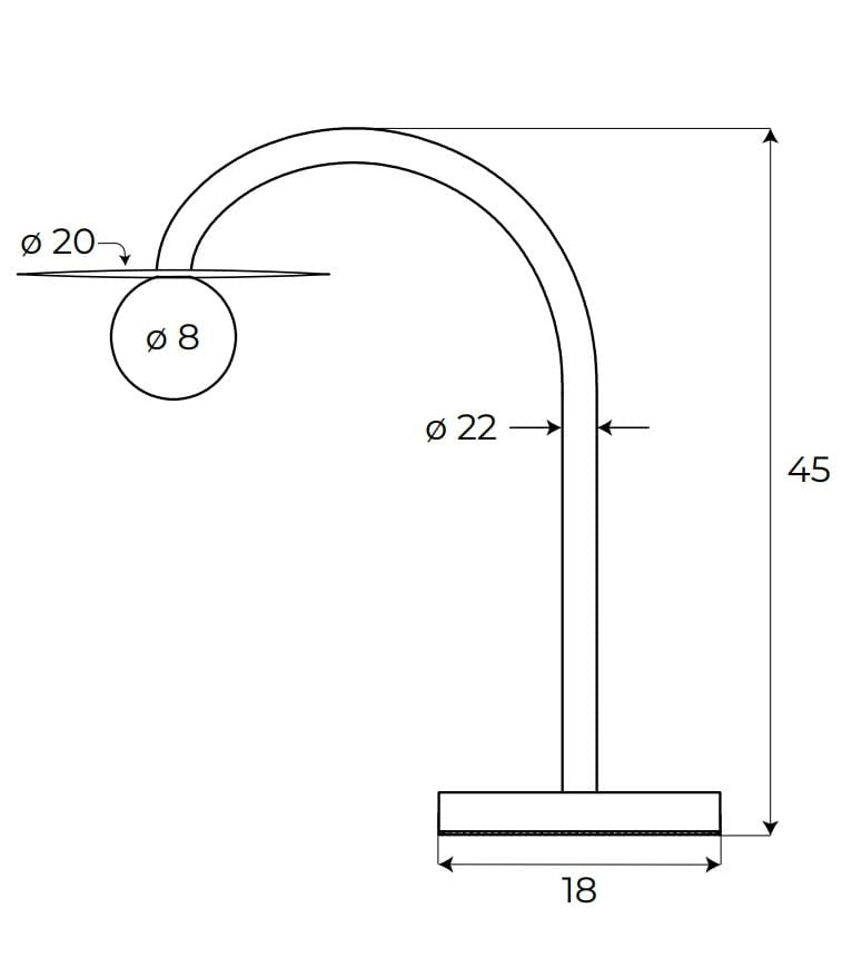 LAMPA  ENIGMA CZERWONY OD MAXLIGHT T0060
