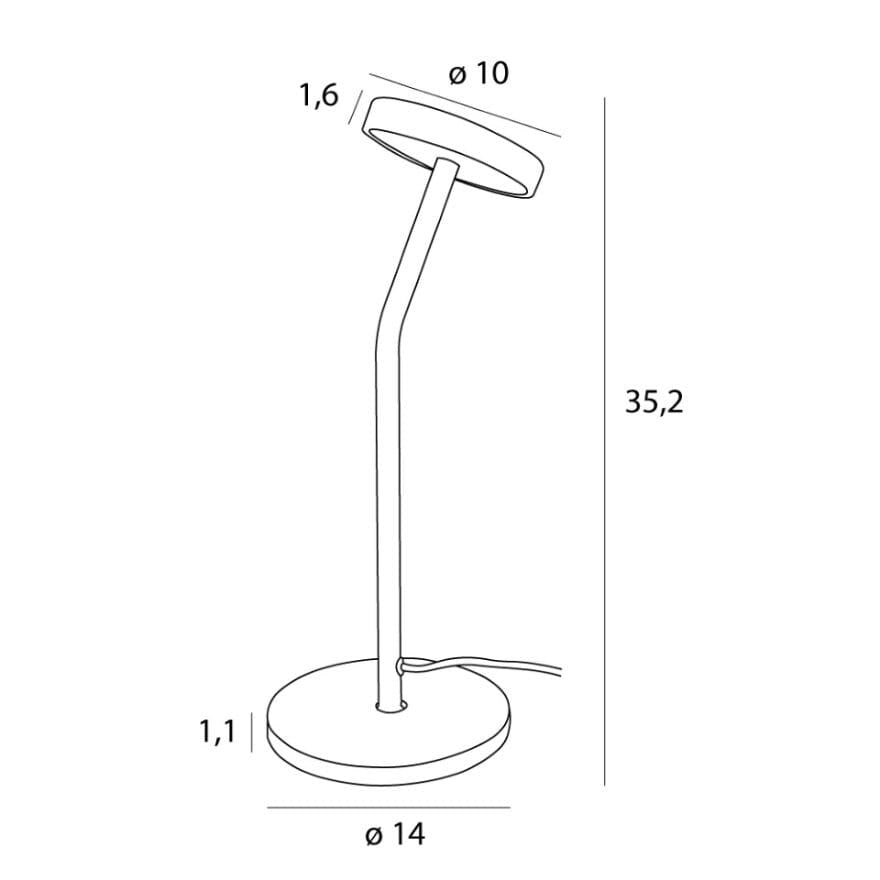 LAMPA  IBIZA CZARNY OD MAXLIGHT T0061