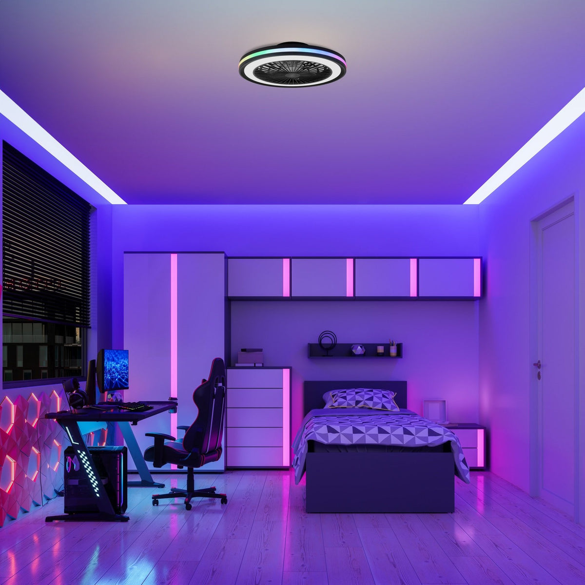 LAMPA SUFITOWA GAMER BIG OD MANTRA 7862