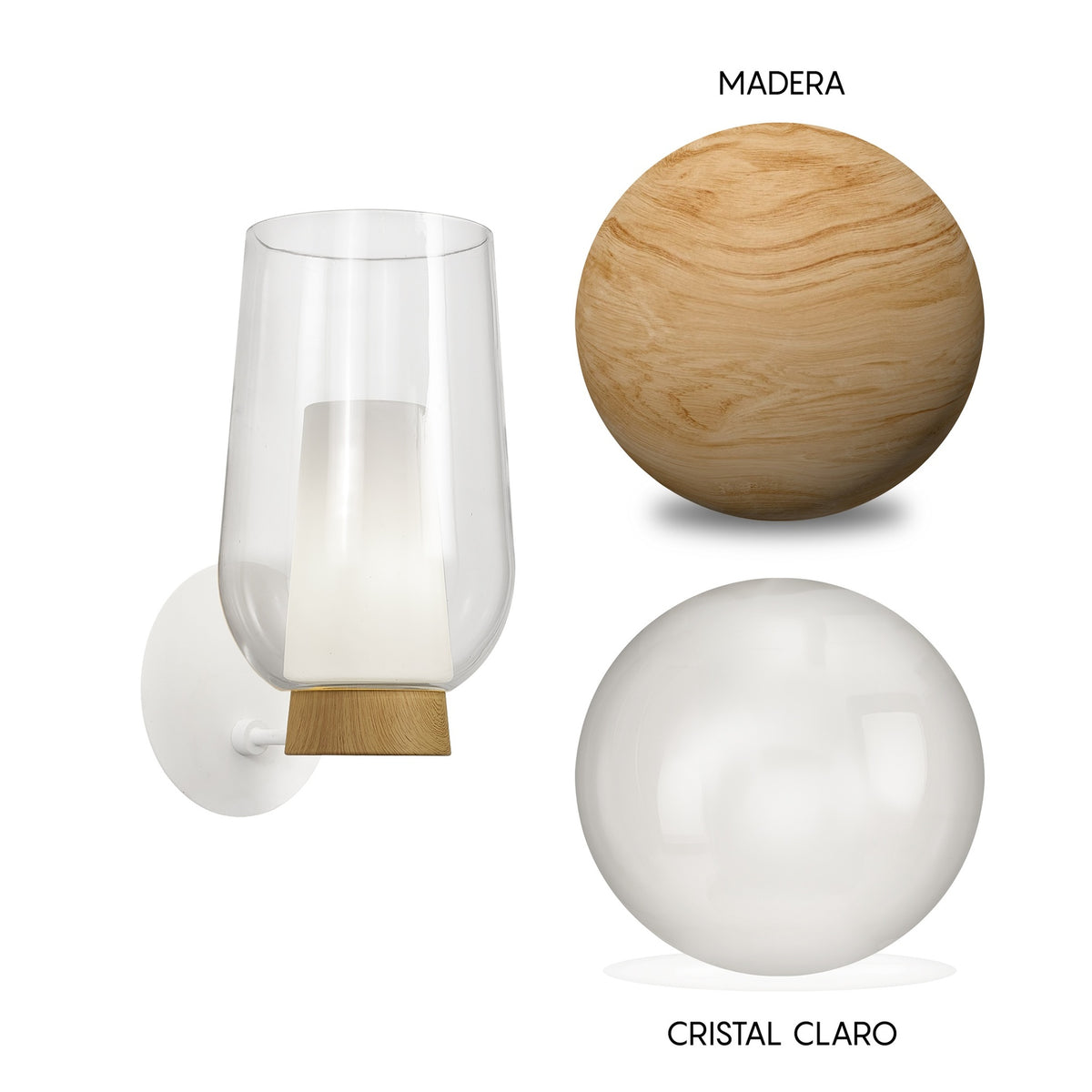 LAMPA ŚCIENNA NORA OD MANTRA 8280