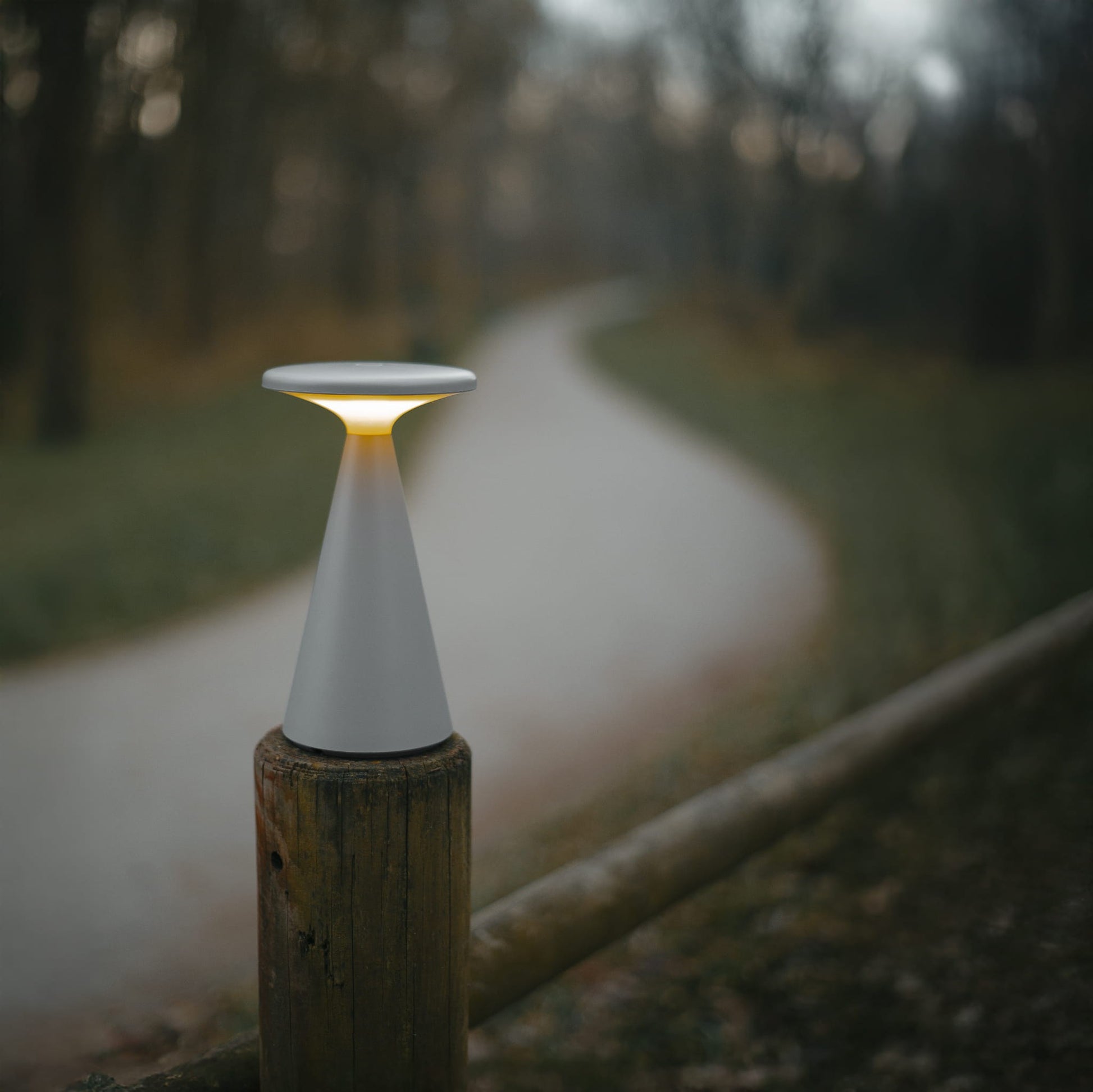 LAMPA  FUNGHI SZARY OD MAXLIGHT T0064