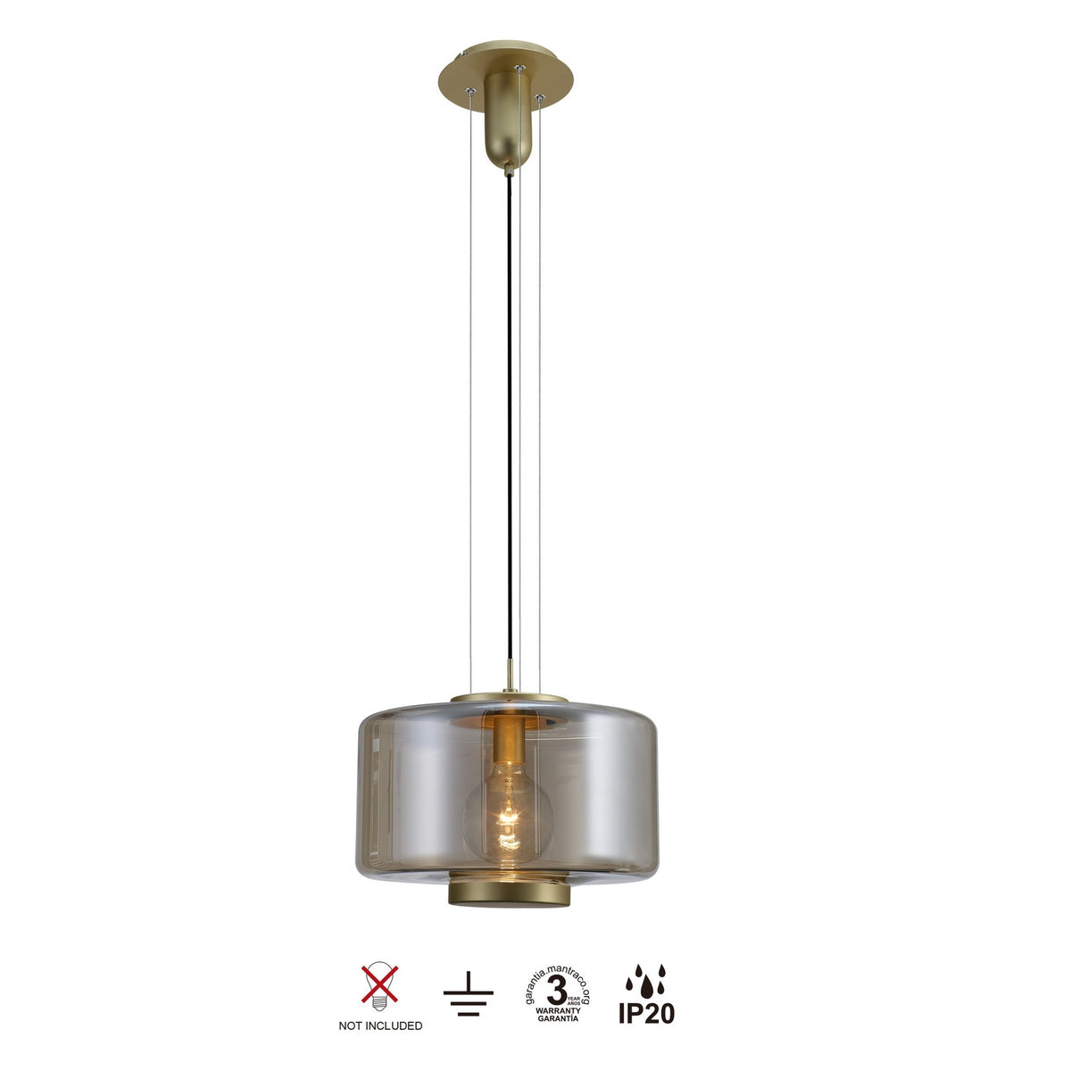 LAMPA WISZĄCA JARRAS OD MANTRA 6192