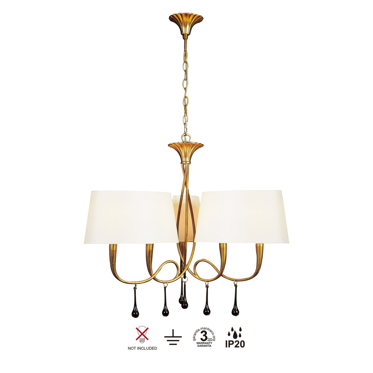 LAMPA WISZĄCA PAOLA OD MANTRA 3540