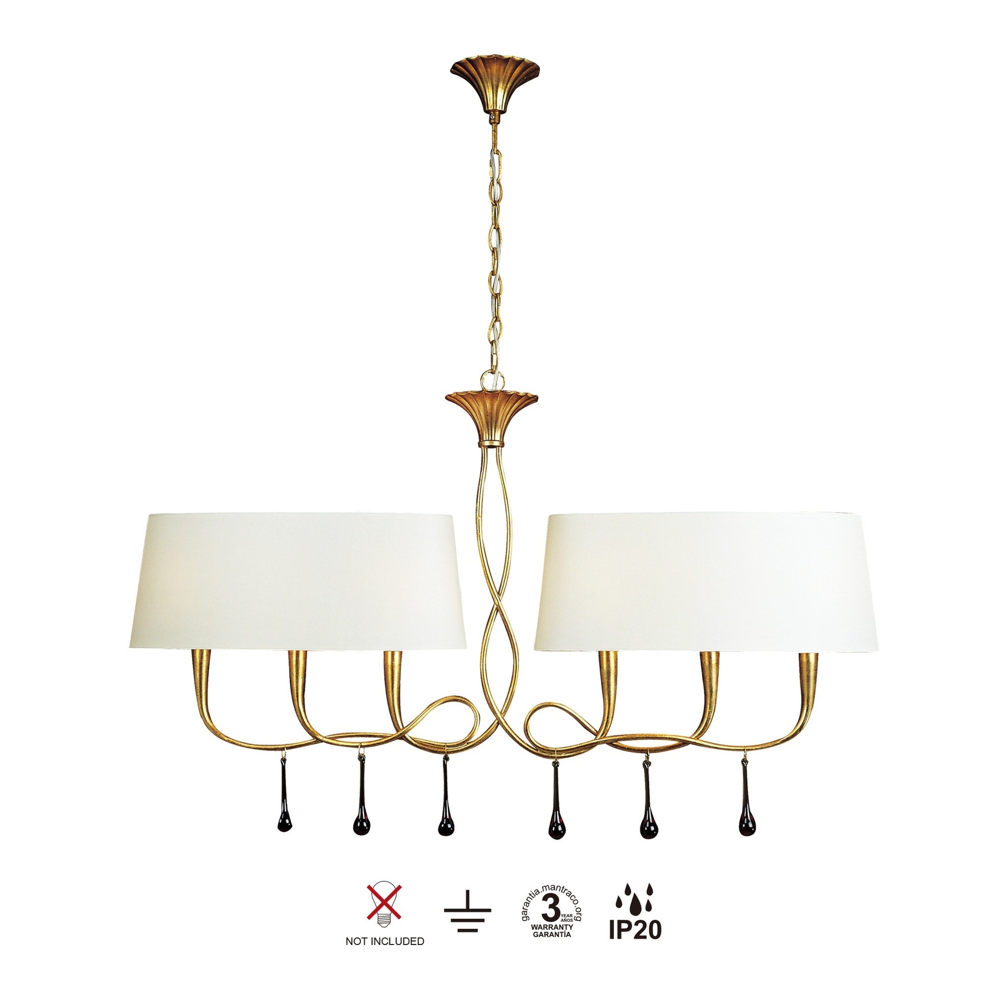LAMPA WISZĄCA PAOLA OD MANTRA 3541