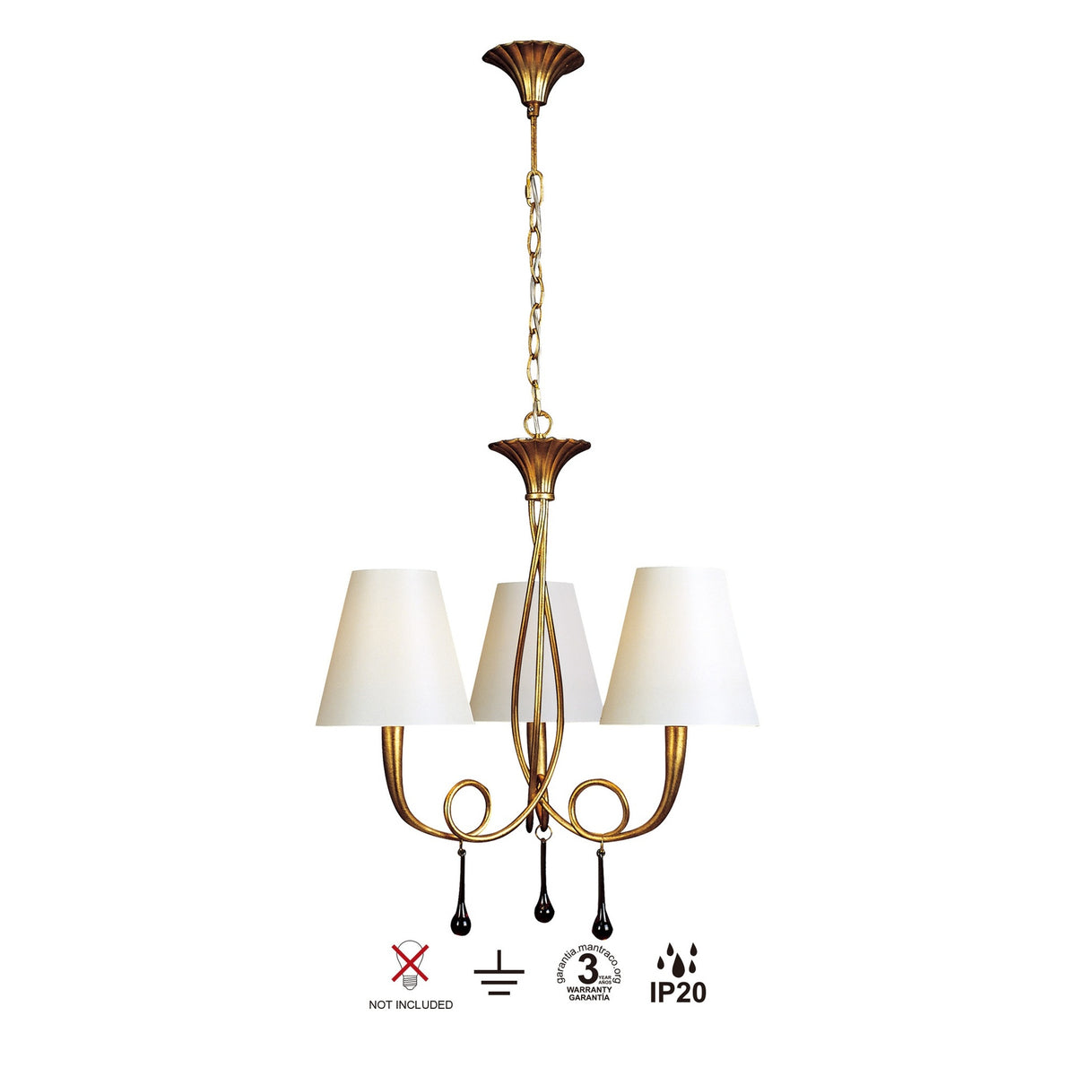 LAMPA WISZĄCA PAOLA OD MANTRA 3542